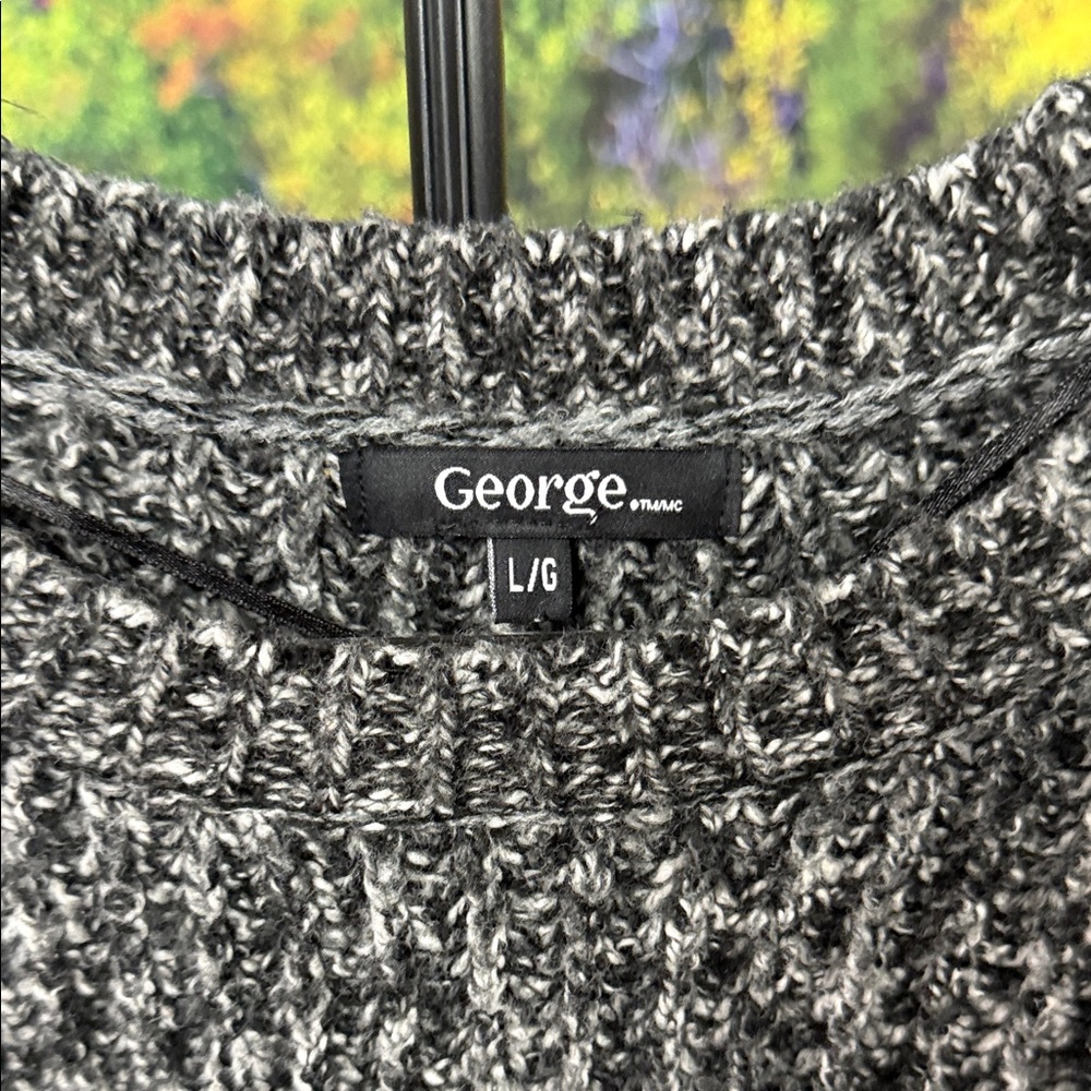 George Black and Gray Women's Sweater - Picture 3 of 7